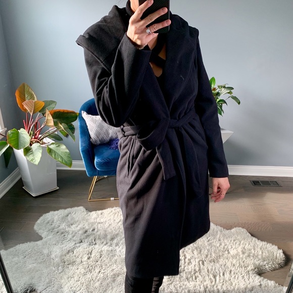 ◾️Wenti Trench Coat Black - Picture 3 of 7